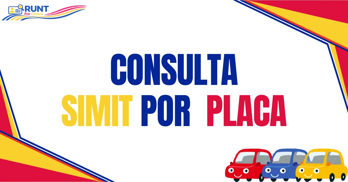 Consulta SIMIT Por Placa Y Cedula SIMIT Multas SIMIT Multas Por Placa